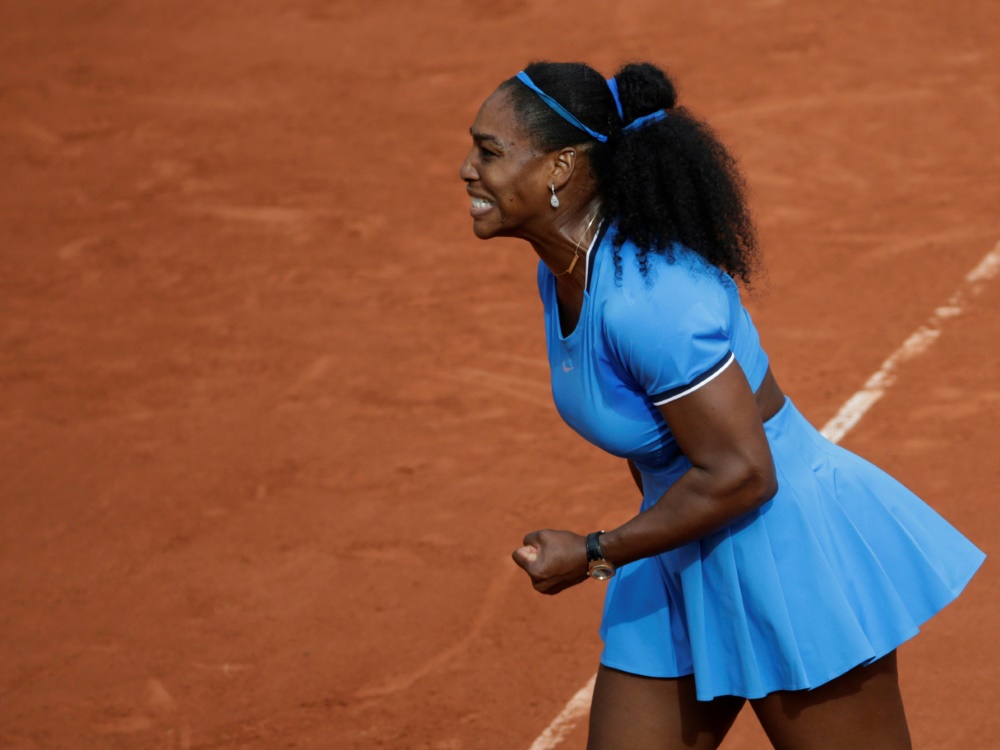 Steht im Achtelfinale der French Open: Serena Williams