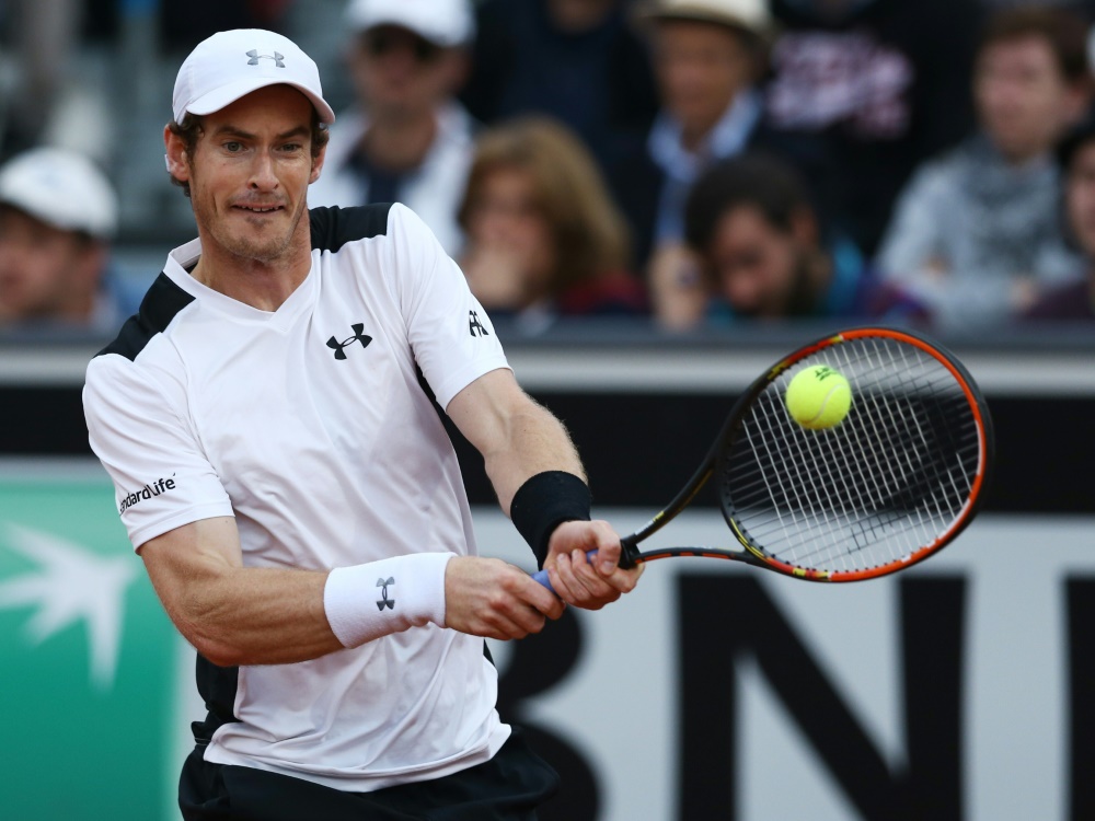 Andy Murray steht im Finale des Masters-Turniers in Rom