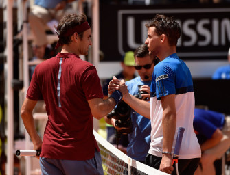 Rom: Thiem schlägt Federer