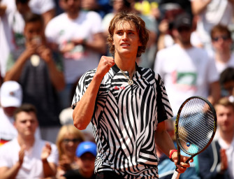 Zverev erstmals in 3. Runde eines Major-Turniers