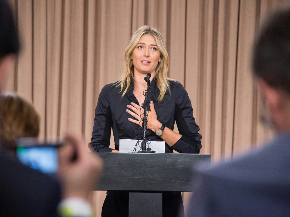 Nike setzte das Sponsoring von Maria Scharapowa fort