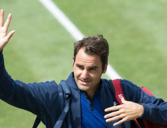 Rekordchampion Federer gewinnt gegen Lokalmatador Struff