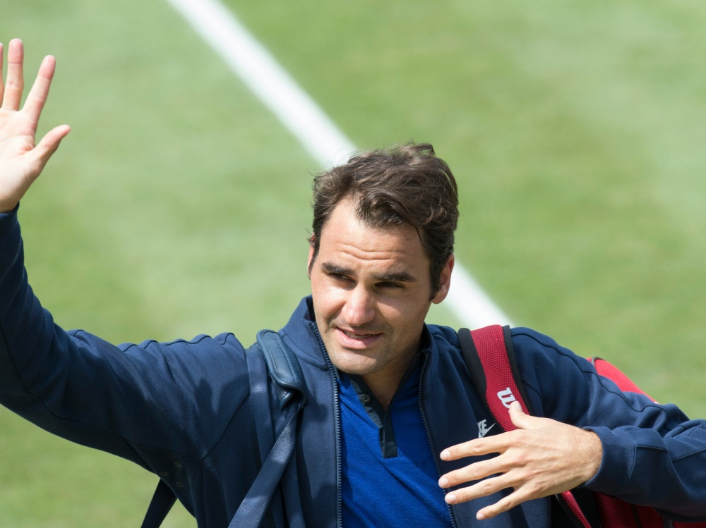 Federer zieht in Halle ins Achtelfinale ein