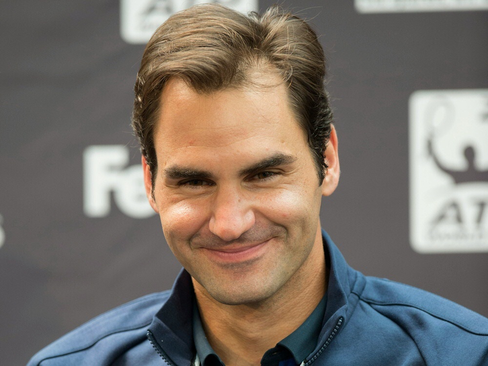 Federer auf dem Weg der Besserung