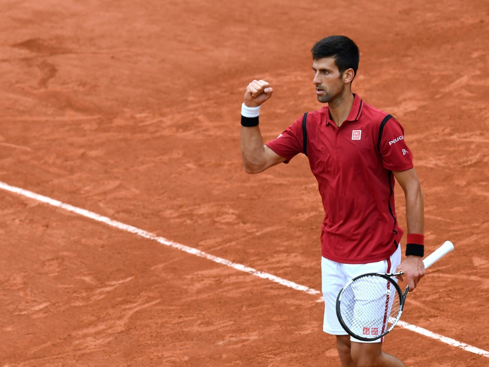 Novak Djokovic erreicht das Viertelfinale