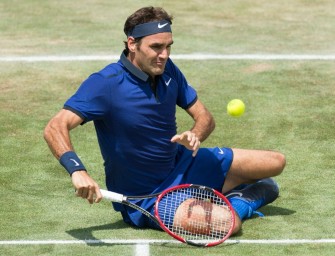 Tennis: Federer im Viertelfinale bei Comeback in Stuttgart