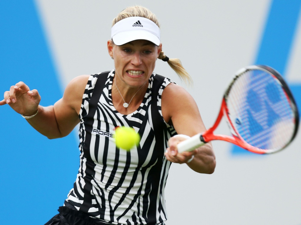 Kerber zieht souverän in Runde zwei ein