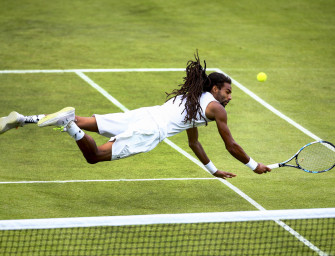 Livescore aus Halle: Dustin Brown vs. Albert Ramos-Vinolas