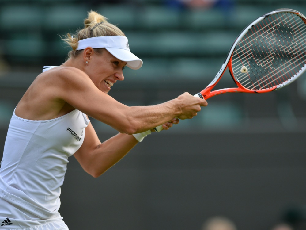 Angelique Kerber darf frühestens Donnerstag spielen