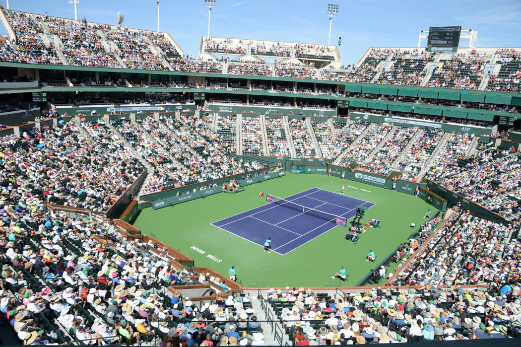 The Moet and Chandon Suite At The 2016 BNP Paribas Open – Day 14