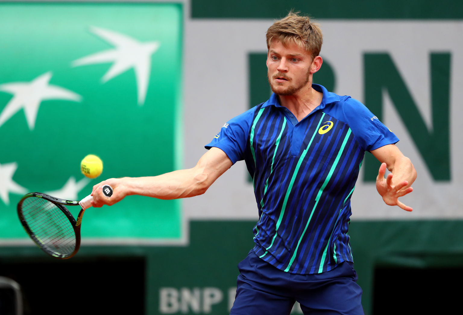 David Goffin bekommt es am Freitag im zweiten Spiel nach 12 Uhr mit "Maestro" Roger Federer zu tun.