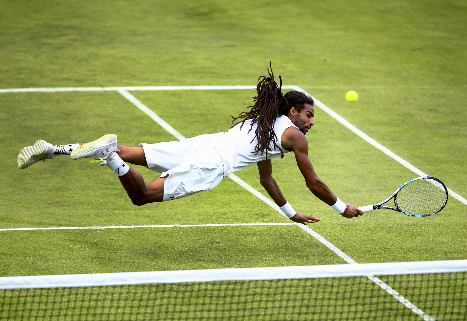 Rasenzeit ist Dustin Brown-Zeit. Mit dem Sieg beim Challenger in Manchester sicherte er sich eine Wildcard für Wimbledon.