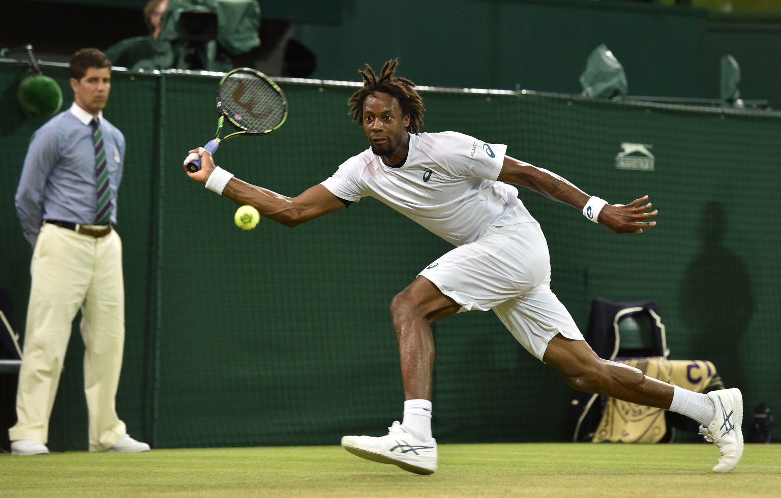 Monfils gegen Chardy, das Duell zweier Franzosen.