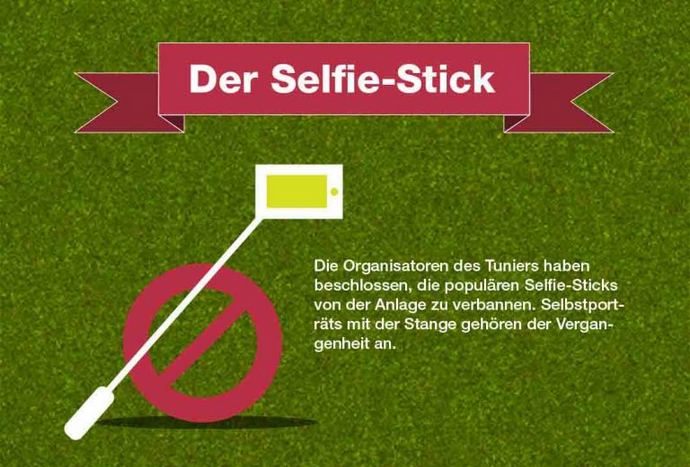Wimbledon 14 - Der Selfie Sick