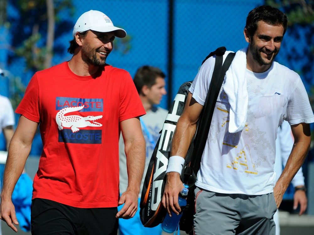 Ivanisevic (l.) und Cilic (r.) gehen getrennte Wege
