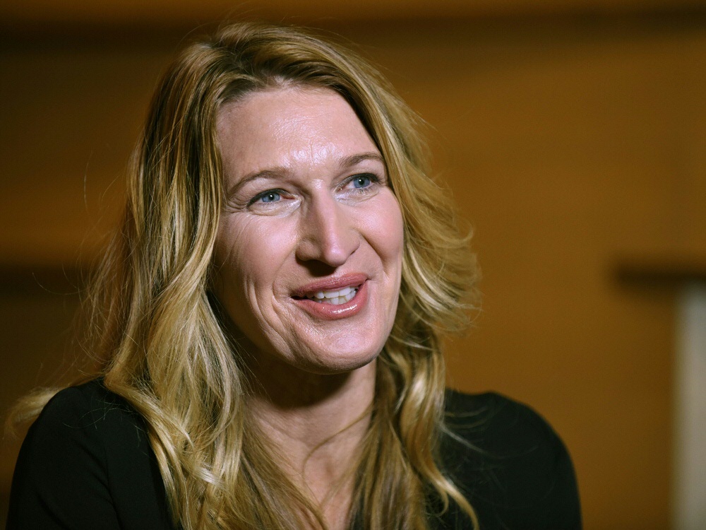 Steffi Graf lobte Kerbers Leistung im Wimbledon-Finale