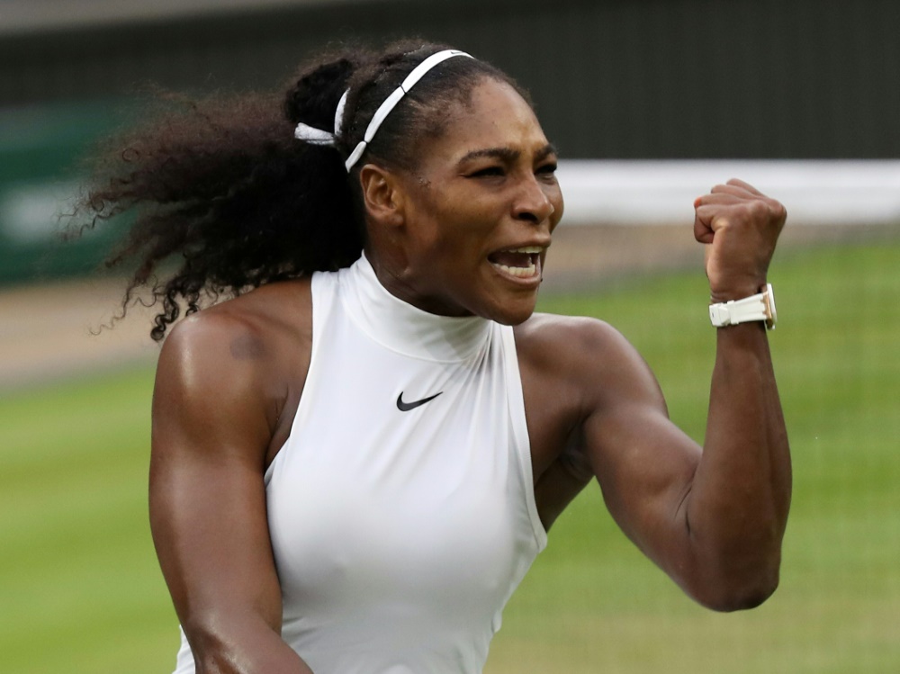 Steht im Viertelfinale von Wimbledon: Serena Williams