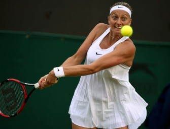 Wimbledon: Kvitova raus in Runde zwei