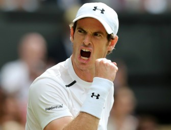 Murray im Viertelfinale von Wimbledon