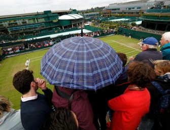 Regen in Wimbledon: Kerber und Lisicki am Freitag nicht mehr im Einsatz