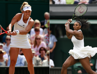 Match des Tages am Samstag: Kerber gegen Serena Williams