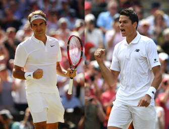 Match des Tages am Freitag: Federer gegen Raonic