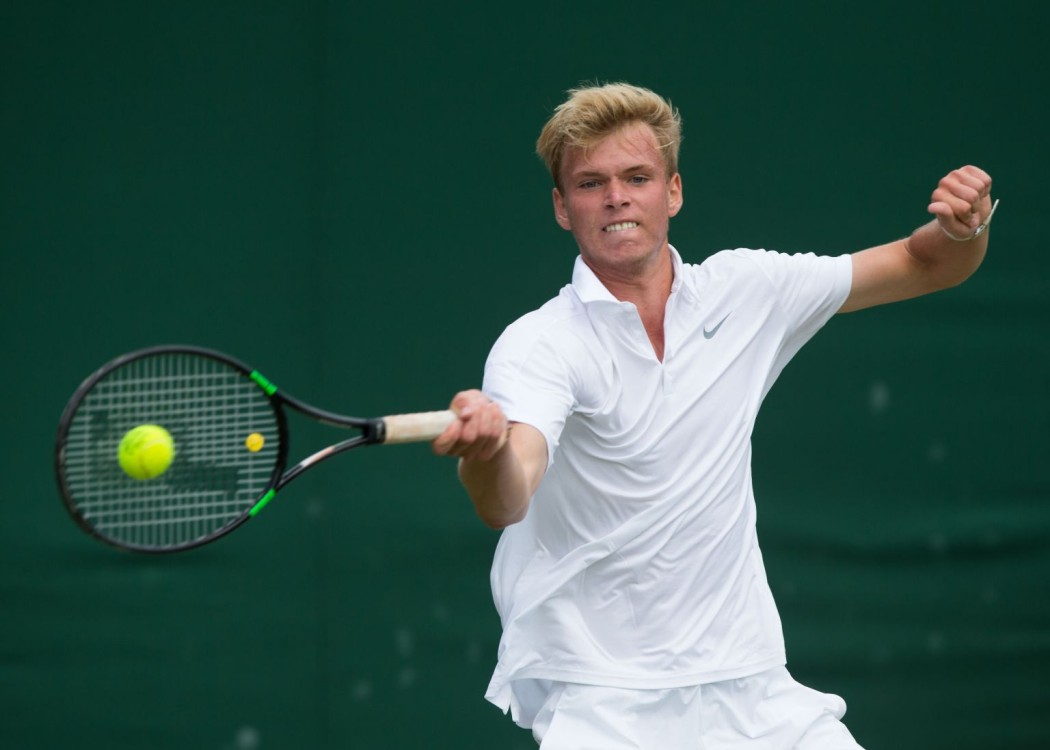 LOUIS WESSELS (GER) Boys SinglesTennis – Wimbledon 2016 – London – Grand Slam ITF / ATP / WTA – AELTC – Great Britain – 2016