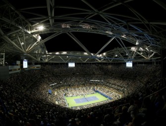 US Open: Dach über Arthur Ashe Stadium eingeweiht