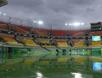 Regen in Rio: Kerber-Match verschoben