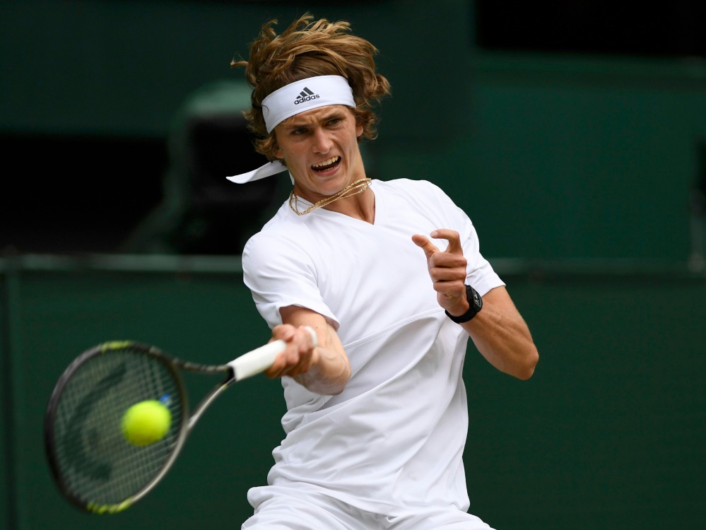 Alexander Zverev erreicht Runde zwei
