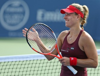 Noch 2 Siege bis zur Nummer 1: Kerber im Cincinnati-Halbfinale