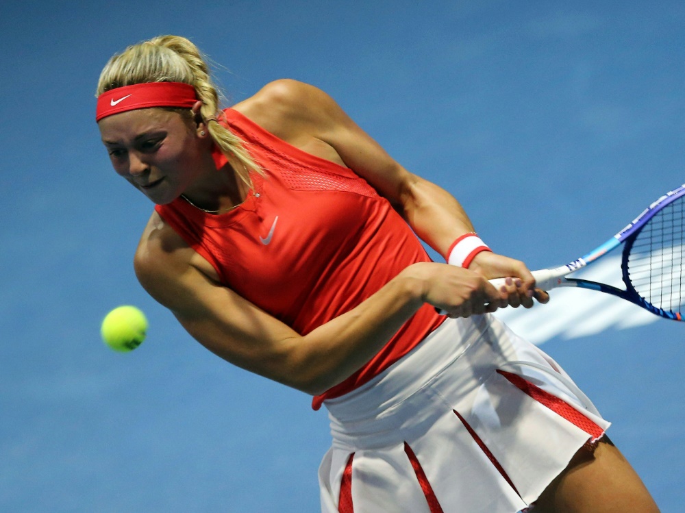 Carina Witthöft steht in zweiter Runde