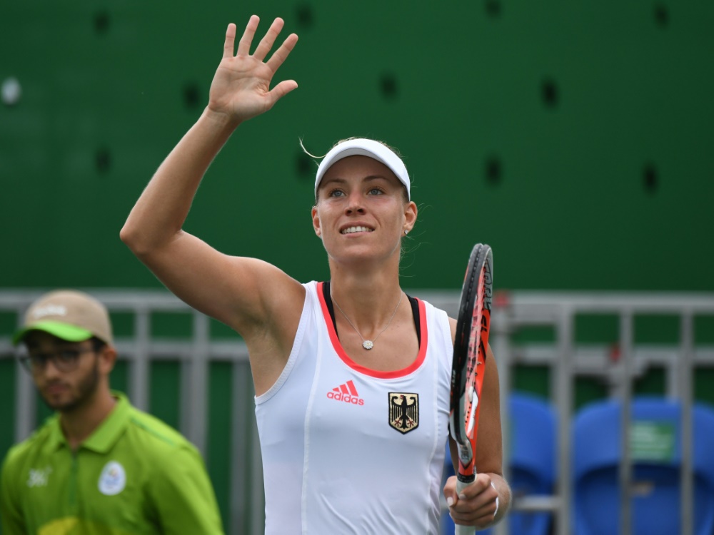 Rio: Kerber auf Medaillenkurs