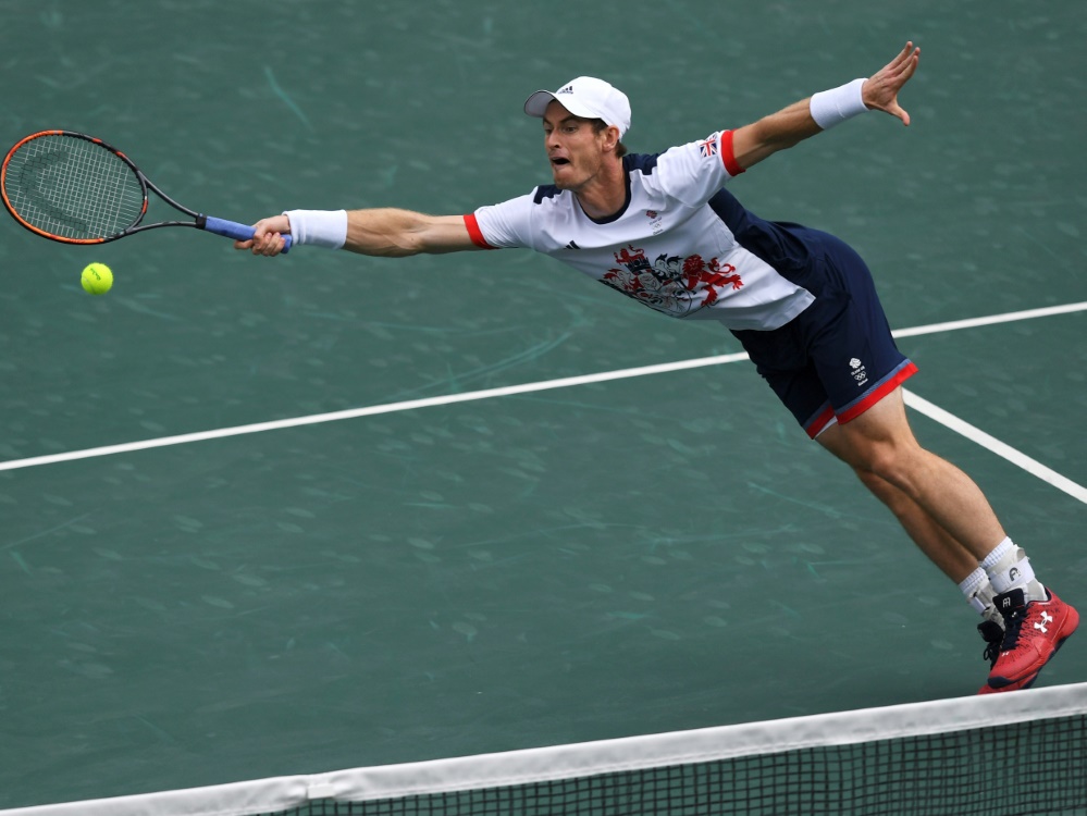 Andy Murray entgeht frühem Achtelfinal-Aus nur knapp