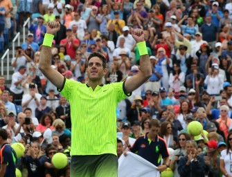 Thiem gibt auf: Del Potro im Viertelfinale der US Open