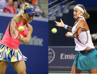 Match des Tages am Sonntag: Kerber vs. Kvitova