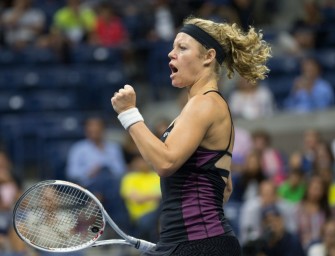 Laura Siegemund im Mixedfinale der US Open