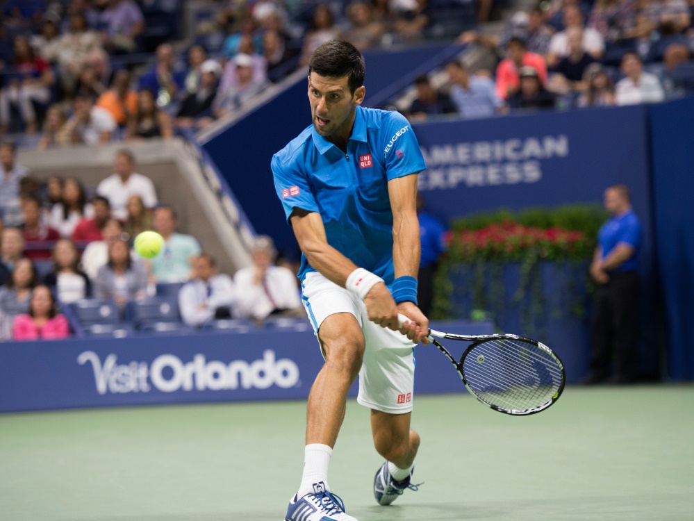 Im Viertelfinale der US Open: Novak Djokovic