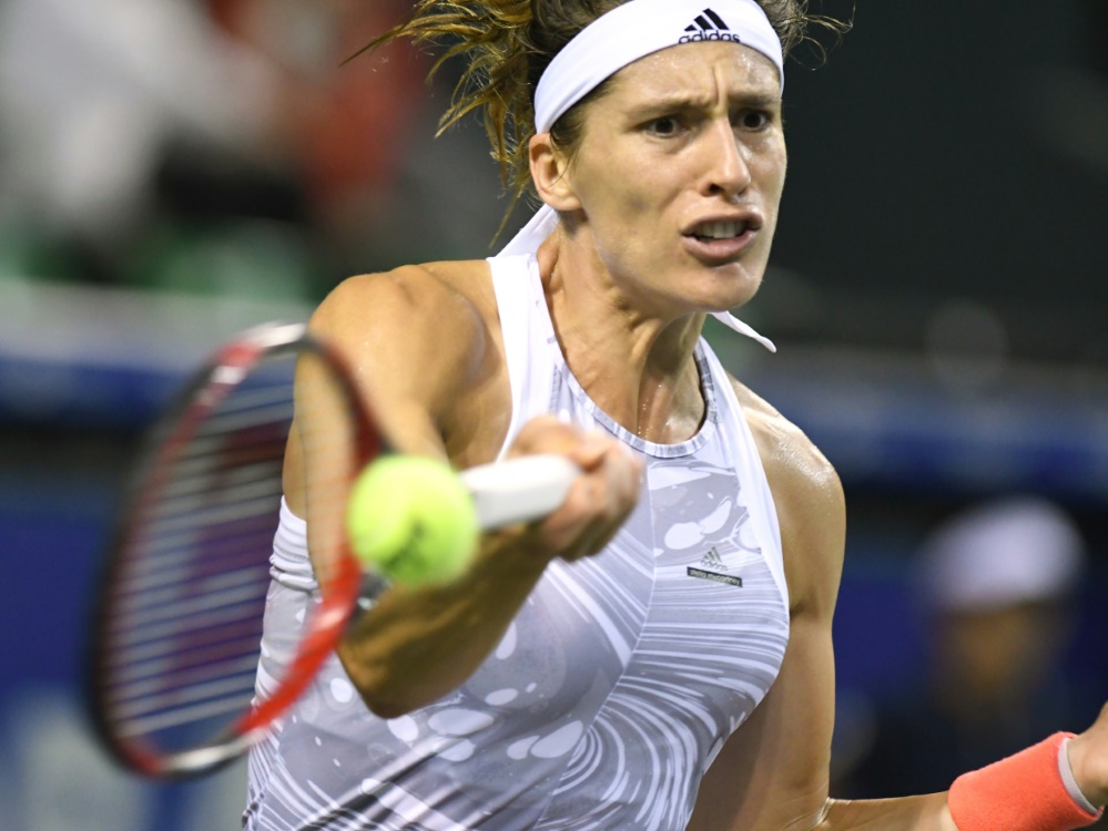 Andrea Petkovic musste in der ersten Runde aufgeben