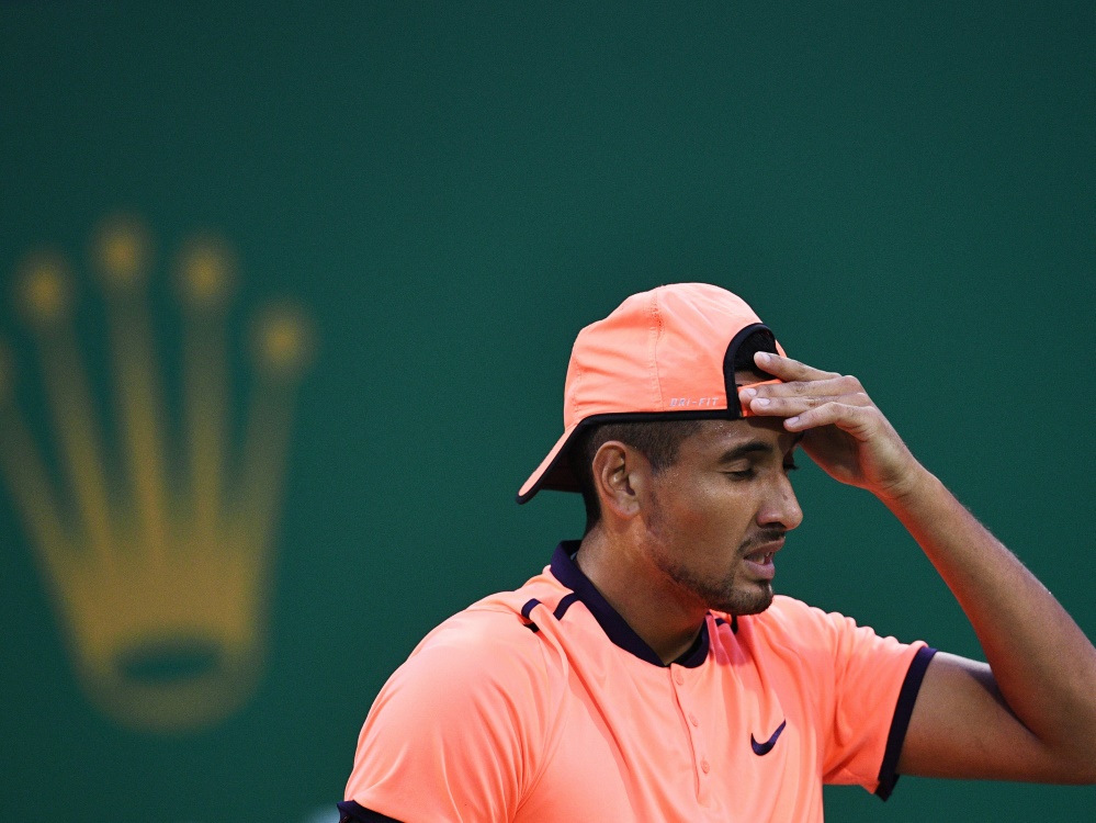 Nick Kyrgios muss eine hohe Geldstrafe zahlen