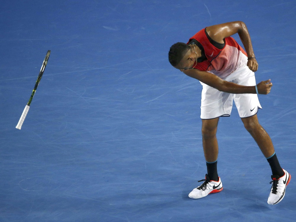 Nick Kyrgios wurde zu acht Wochen Sperre verurteilt