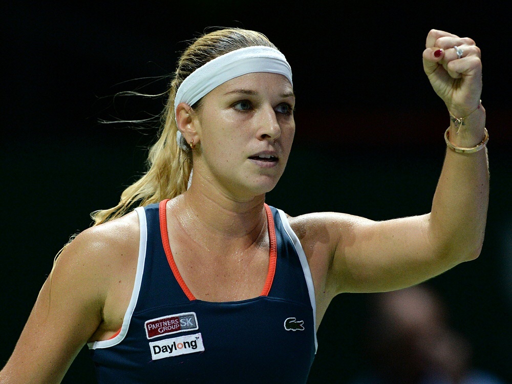 Dominika Cibulkova steht beim WTA-Finale im Endspiel
