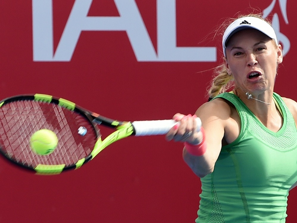 In Hongkong siegreich: Caroline Wozniacki