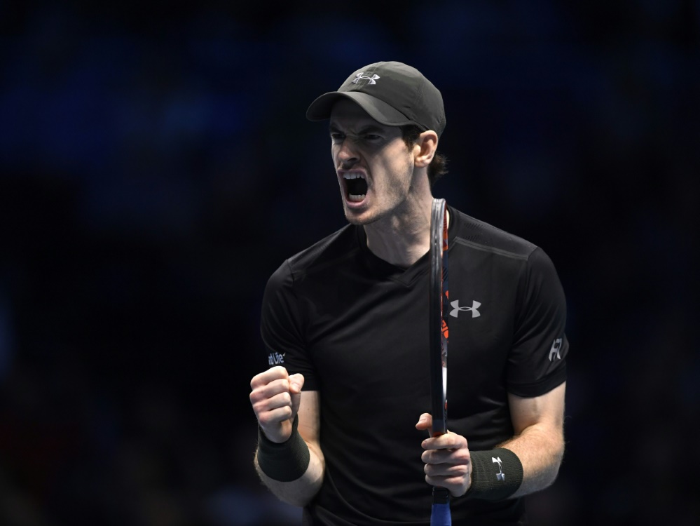 Andy Murray steht erstmals im ATP-Finale