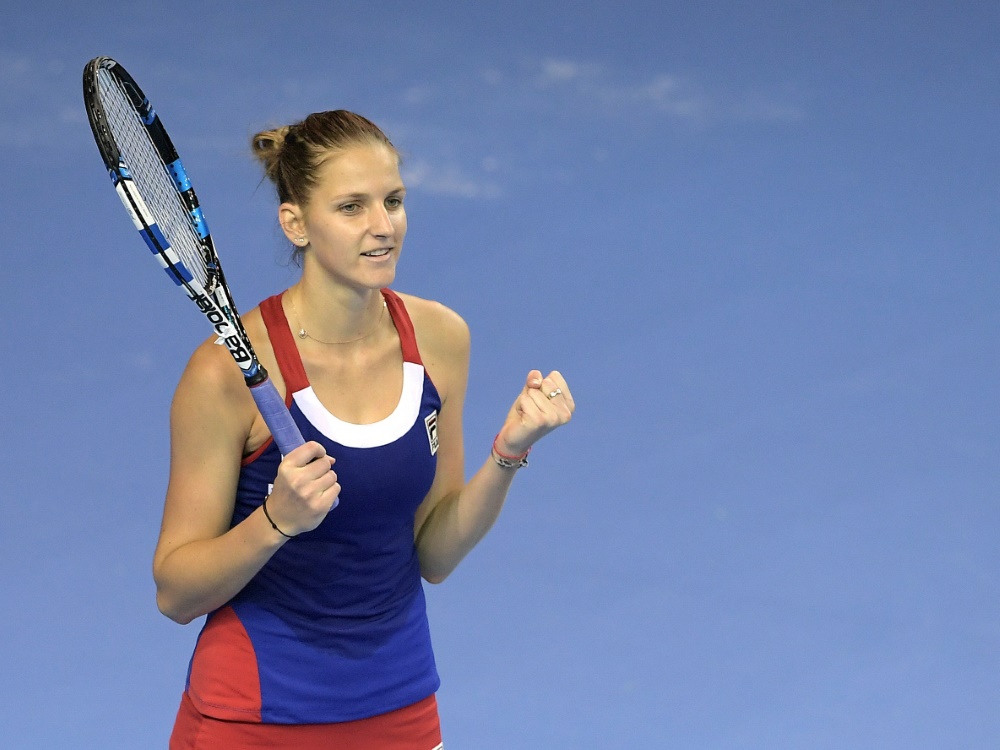 Karolina Pliskova bringt Tschechien in Führung