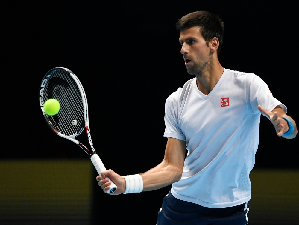 Djokovic startet mit einem Sieg in das ATP-Saisonfinale
