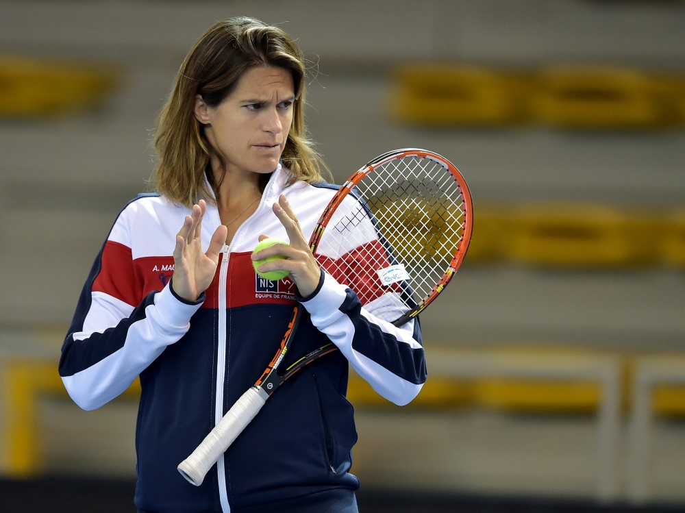 Fed-Cup-Finale: Mauresmos Damen hoffen auf Überraschung