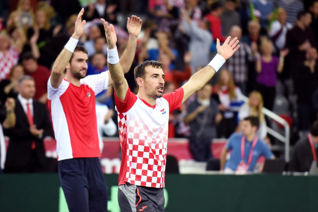 TENNIS-DAVIS-CUP-CRO-ARG