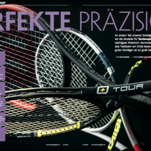 tennis MAGAZIN Schlägertest für Turnierspieler