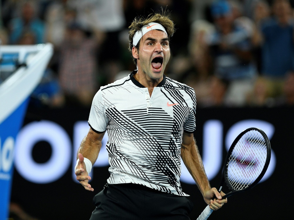 Federer gewann gegen Wawrinka in fünf Sätzen